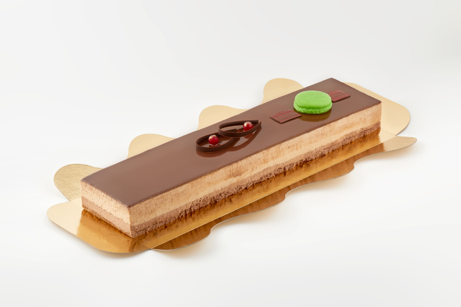 Mousse de Chocolate y caramelo